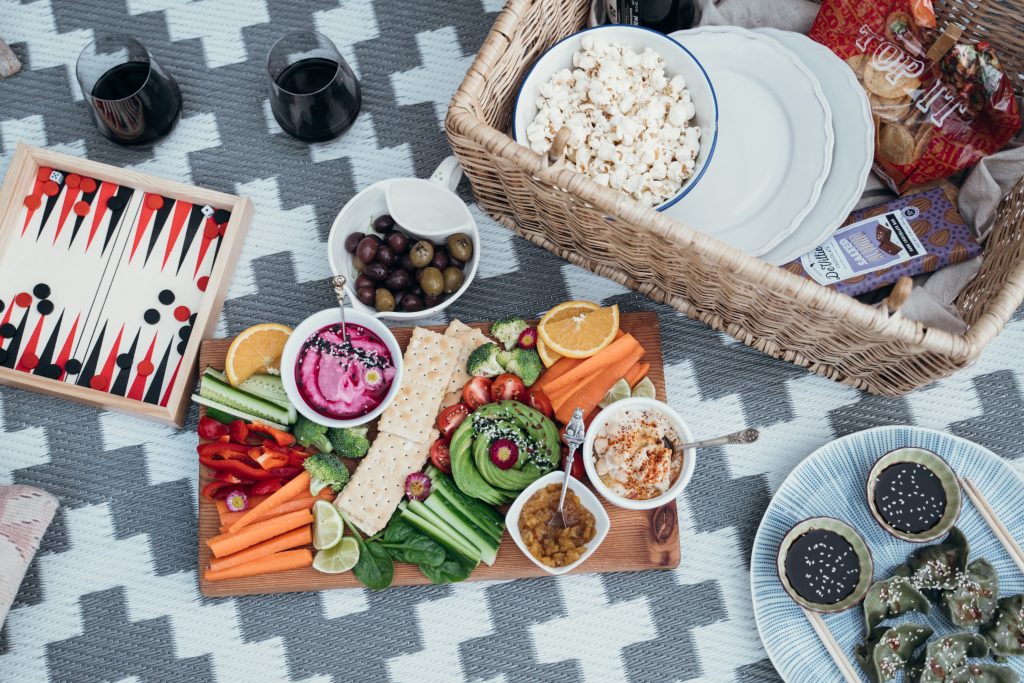 Menù per un picnic all’aperto